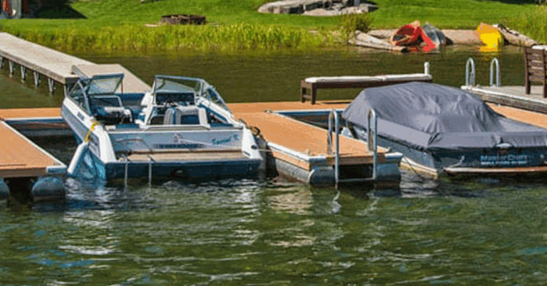 The SK Pontoon Dock is made in the Pacific Northwest