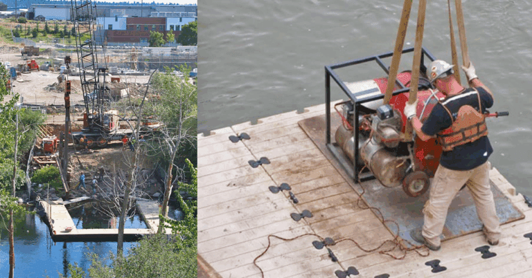 Design, Installation, Planning, Pile-driving, Re-anchoring and more.